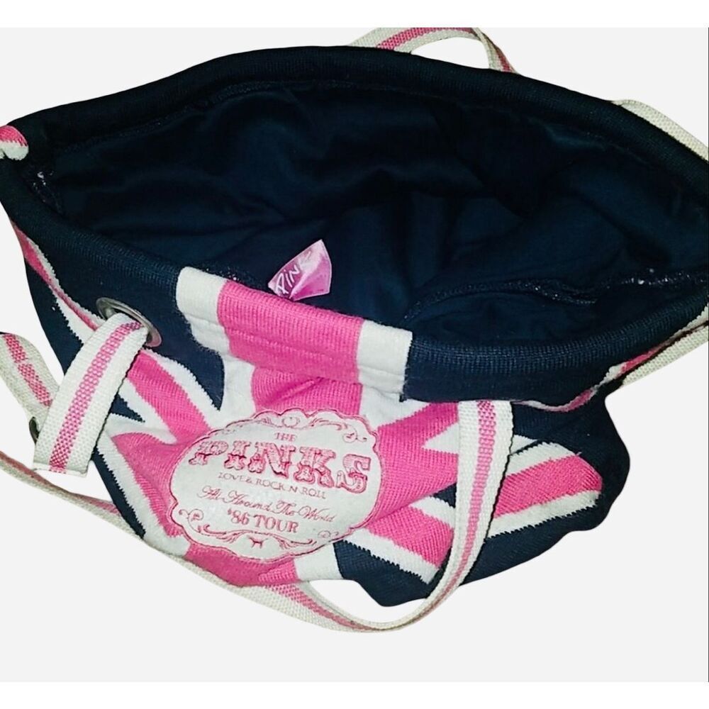 Vintage PINK World Tour 1986 Y2k Tote *RARE** - Picture 2 of 9
